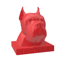 Ver imagem 1 de Cane Corso Personalizado Decoração 3d:vermelho