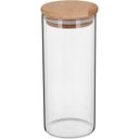 Ver imagem 1 de Pote Hermético de Borossilicato 400ml Transparente 15x6x6cm Mantimentos Cozinha
