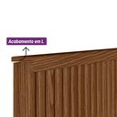 Ver imagem 5 de Cabeceira em Ripado Queen Size com Frame Laranjeiras Linea Brasil - freijó