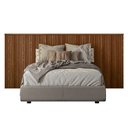 Ver imagem 1 de Cabeceira em Ripado Queen Size com Frame Laranjeiras Linea Brasil - freijó