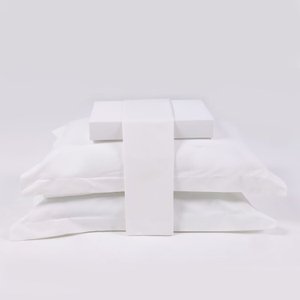 Jogo De Cama Queen 4pçs 100% Algodão Essential 200 Fios Niazi