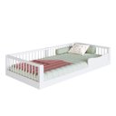 Ver imagem 2 de Cama Infantil Montessoriana Solteiro 198x95cm Branca Camoso001
