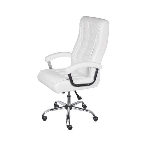 Cadeira Office Or-3321 com Molas Revest Pu Rodízio Or Design