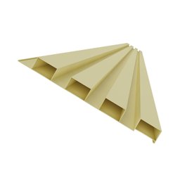 Painel Ripado de Pvc Barra de 2,70m x 0,15cm venda em (0,40m²) Bariri - 2