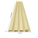 Ver imagem 4 de Painel Ripado de PVC Barra de 2,70MX15CM (0,40m²) Bariri