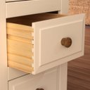 Ver mais imagens de Escrivaninha Penteadeira com 3 Gavetas Branco