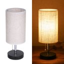 Ver imagem 3 de Abajur Luminária de Mesa de cabeceira luz puxando interruptor mesa cabeceira lâmpada com 2 porta - E