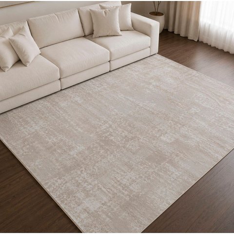 Tapete para Sala Refúgio 3 Cream 3,00X4,00 - Cozy Home