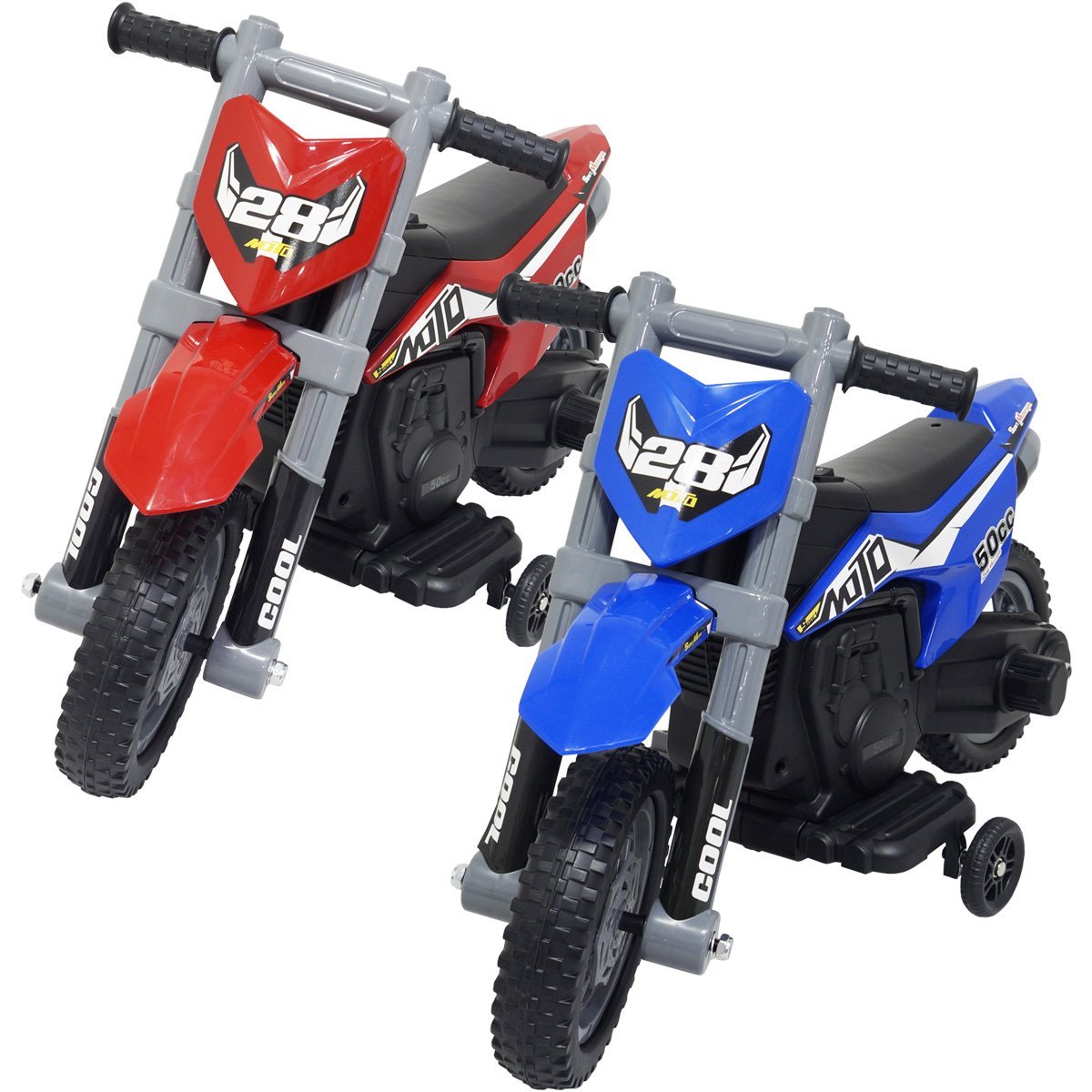 Mini Moto Motinha Infantil Elétrica 6v Frente e Ré Branca