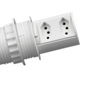 Ver imagem 3 de Torre de Tomada Mini Totem Pop20 2 Tomadas 20a - Branco Mini Totem Pop20 2nbr - Max 3520w -branco