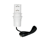 Ver imagem 4 de Torre de Tomada Mini Totem Pop20 2 Tomadas 20a - Branco Mini Totem Pop20 2nbr - Max 3520w -branco