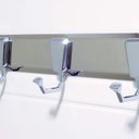 Ver imagem 3 de Kit 3 Cabides de Parede 3 Ganchos Premium Pr4260 Ducon Metais