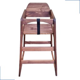Kit 2 Cadeiras Refeição Alimentação Infantil Criança Restaurante Madeira Maciça Pinus Bebe Papa Baby - 1