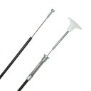 Ver imagem 1 de Cabo Abertura do Capô com Botão Chevette G1 1973 a 1982