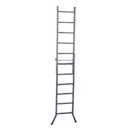 Escada 3 em 1 Extensiva em Chapa de Aço 11 e 6 Degraus 330cm - 1