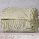 Ver imagem 2 de Manta Queen Brushed New Microfibra Flannel 100% Poliéster 220x230 Folha Seca