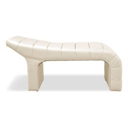 Maca Estofada Luxo para Estética, Spa, Cílios, Sobrancelhas Courino Bege Bz Home Decor - 3