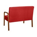 Ver imagem 4 de Sofá 2 Lugares Namoradeira Lara Decoração Sala Quarto Recepção