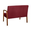 Ver imagem 4 de Sofá 2 Lugares Namoradeira Lara Decoração Sala Quarto Recepção