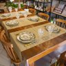 Passadeira Para Mesa Em Junco 1,50mt X 30cm Caminho Mesa - 1