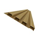 Ver imagem 2 de Revestimento de Parede Painel Ripado PVC Interno Barra 270x15cm Bariri PVC Bariri Cerejeira