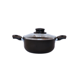 Transforme suas refeições com a Caçarola Antiaderente Nº22 da Luz Nobre Preto - 1