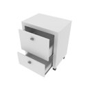 Ver imagem 1 de Gaveteiro para Arquivos Pastas Suspensa 60x52 Cm Me4112 Branco