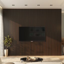 Painel Ripado de Pvc Barra de 2,70m x 0,15cm venda em (0,40m²) Bariri - 1