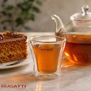 Ver imagem 5 de Jogo 2 Copos Shot BGD100N Licor Café Vidro Borossilicato Parede Dupla Transparente Bugatti 100ml