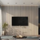Ver imagem 1 de Painel Ripado de PVC Barra de 2,70MX15CM (0,40m²) Bariri