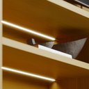 Ver imagem 6 de Rack para TV até 85 Polegadas com LED 4 Portas e 2 Nichos Multimóveis Crcol-RCK037 Madeirado
