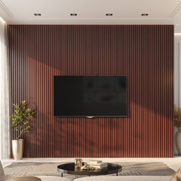 Painel Ripado de Pvc Barra de 2,70m x 0,15cm venda em (0,40m²) Bariri - 1