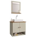 Ver imagem 1 de Gabinete Banheiro Deli Cuba Torino Bco Torneira Dl08 Val Abs