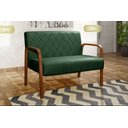 Ver imagem 1 de Sofá 2 Lugares Namoradeira Lara Decoração Sala Quarto Recepção