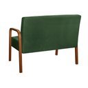 Ver imagem 4 de Sofá 2 Lugares Namoradeira Lara Decoração Sala Quarto Recepção