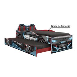 Bicama Infantil Tornado Fun - Preto - 5