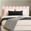 Ver imagem 1 de Cabeceira Nuvem Queen Size Facil Instalação 8 Placas 45x20cm:rosa Bebe