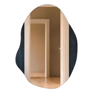 Espelho Decorativo de Parede Orgânico Sala e Banheiro com Super Acabamento Madri Demoglass