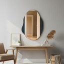 Ver imagem 2 de Espelho Decorativo de Parede Orgânico Sala e Banheiro com Super Acabamento Madri Demoglass