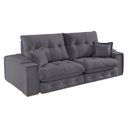 Ver imagem 5 de Sofá Retrátil Reclinável 230cm Istambul Yescasa
