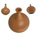 Ver imagem 2 de Vaso Cerâmica Terracota Barroco Decorativo Rustico Colonial Fort Line Vaso de Barro, Vaso de Cerâmic