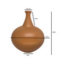 Ver mais imagens de Vaso Cerâmica Terracota Barroco Decorativo Rustico Colonial Fort Line Vaso de Barro, Vaso de Cerâmic