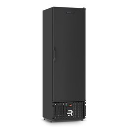 Expositor Vertical Congelados Refrimate 400 Litros Porta Sólida Preto e Branco 220v Vcco400psaf - 1