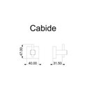 Ver imagem 2 de Kit com 3 Cabides Inox Square Sq12260 Ducon Metais