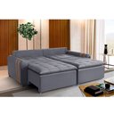 Ver imagem 4 de Sofá Cama Retrátil e Reclinável Future 2 Lugares 2,10m com Usb Ventricci