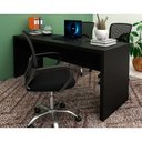 Ver imagem 1 de Mesa Notebook Escritório Me4185 180cm Preto Tecno Mobili