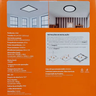 Slim Led 2040 - LLUM Embutir/Slim Branco Quadrado - 4