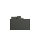 Ver imagem 3 de Sofá 3 Lugares Modular 2MTS Bouclê para Sala - Balaqui Decor Cor:Grafite