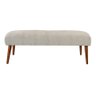 Recamier Rubi 1 M Linho Bege - Dominic Decor - 1