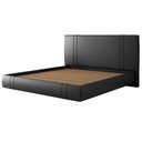 Ver imagem 4 de Cama King Flutuante com Cabeceira 195cm Astra S04 Couríssimo Preto - Lyam Decor